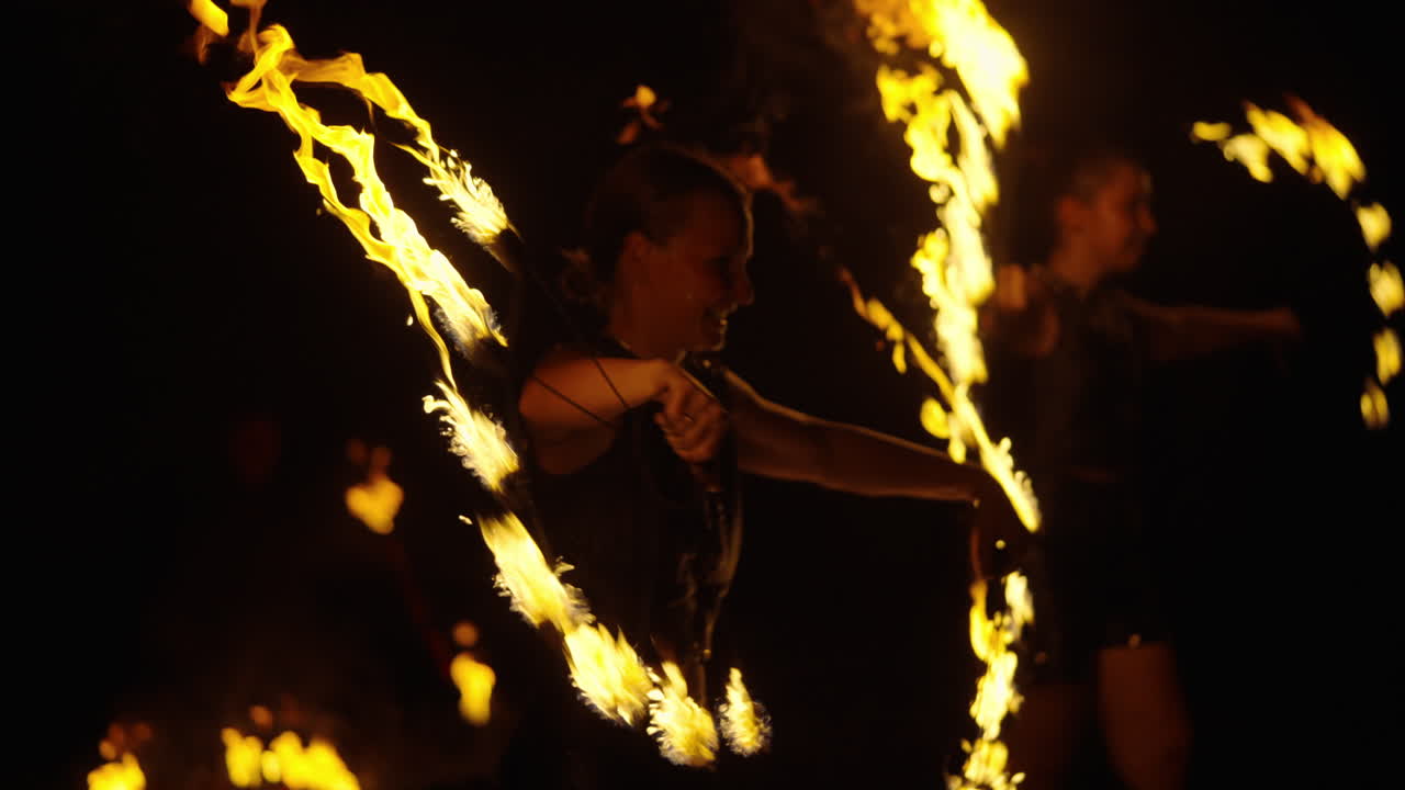 Fire Dancers Performance