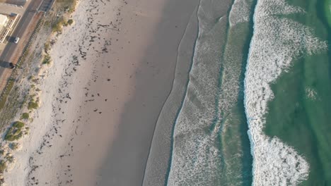 The-beach-front-in-Strand-South-Africa-is