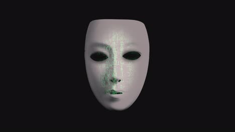 un hombre en una mascarada