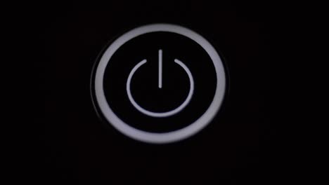 pressing stand by power button to turn on and off the device in the dark