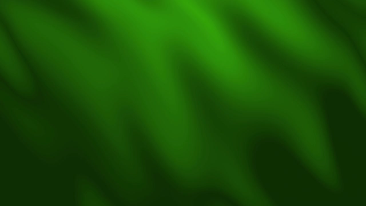 animación de onda de tela verde de 4k de fondo de bucle sin costuras.