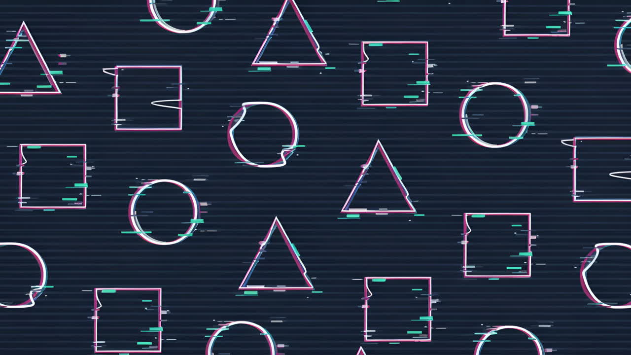 Abstract Futuristic Grid Pattern with Reflective Spheres