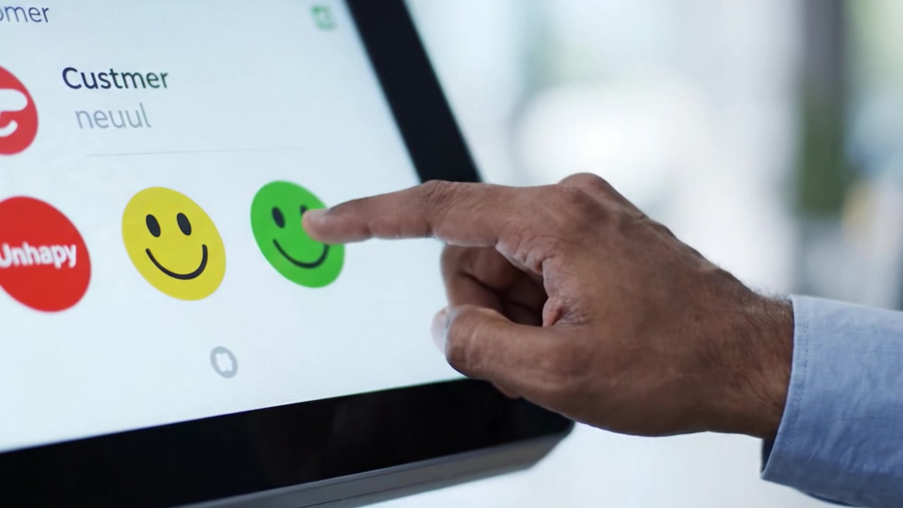 A Captivating Interaction Displaying Customer Feedback with Emoticons and Appreciation, Highlighting the Importance of Positive Engagement in Modern Communication