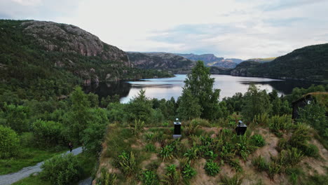 norway's aerial beauty invites travelers to explore its wonders.