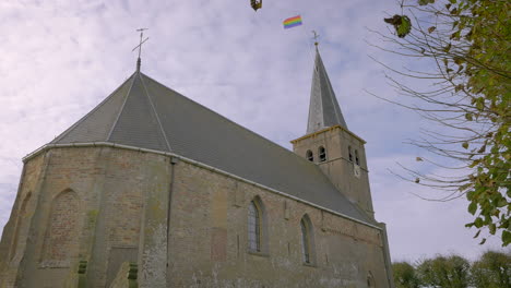 Old-Gothic-church-in-The-Netherlands