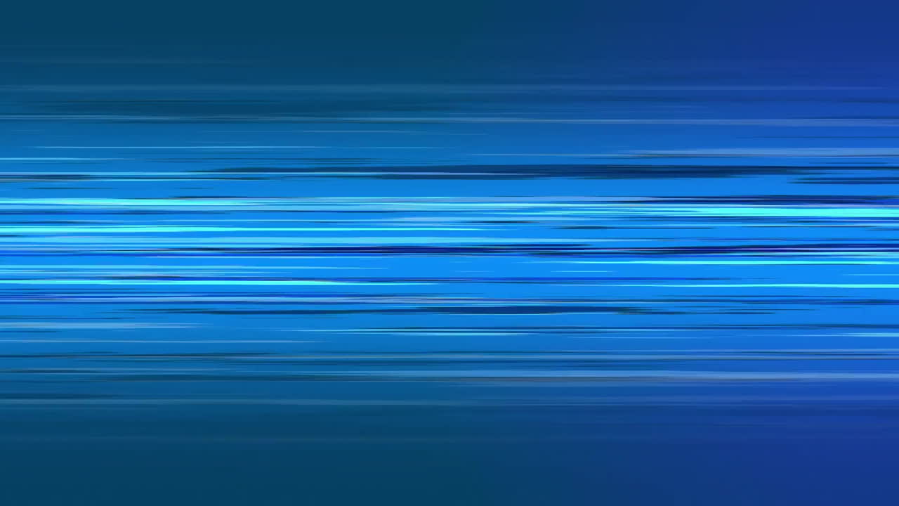 Animazione di scie luminose su sfondo blu