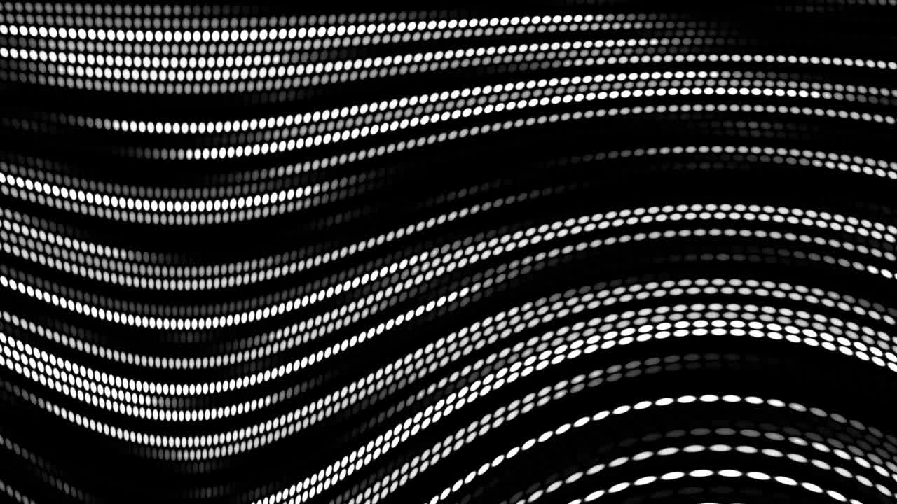 Dot animation Cyber line Motion graphics