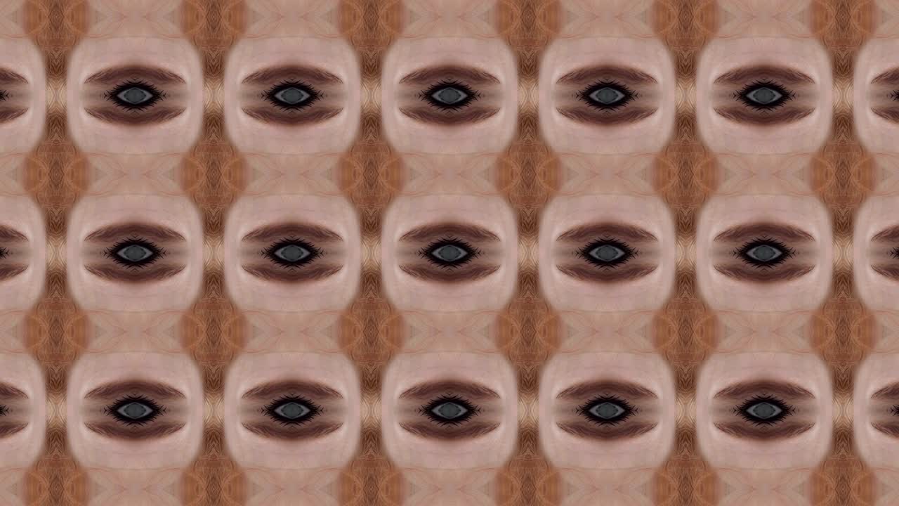 animación de bucle de fondo de ojos espeluznantes