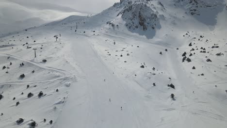 Skiing-at-Ski-Resort