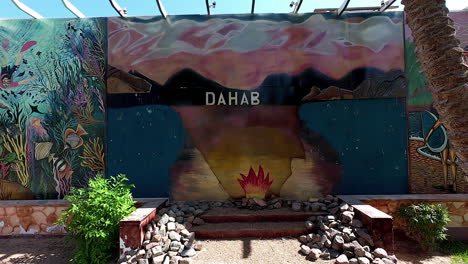 street art in dahab, egypt