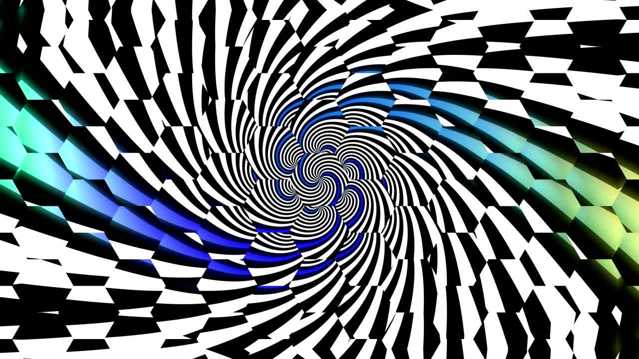 ilusión abstracta - fondo del túnel