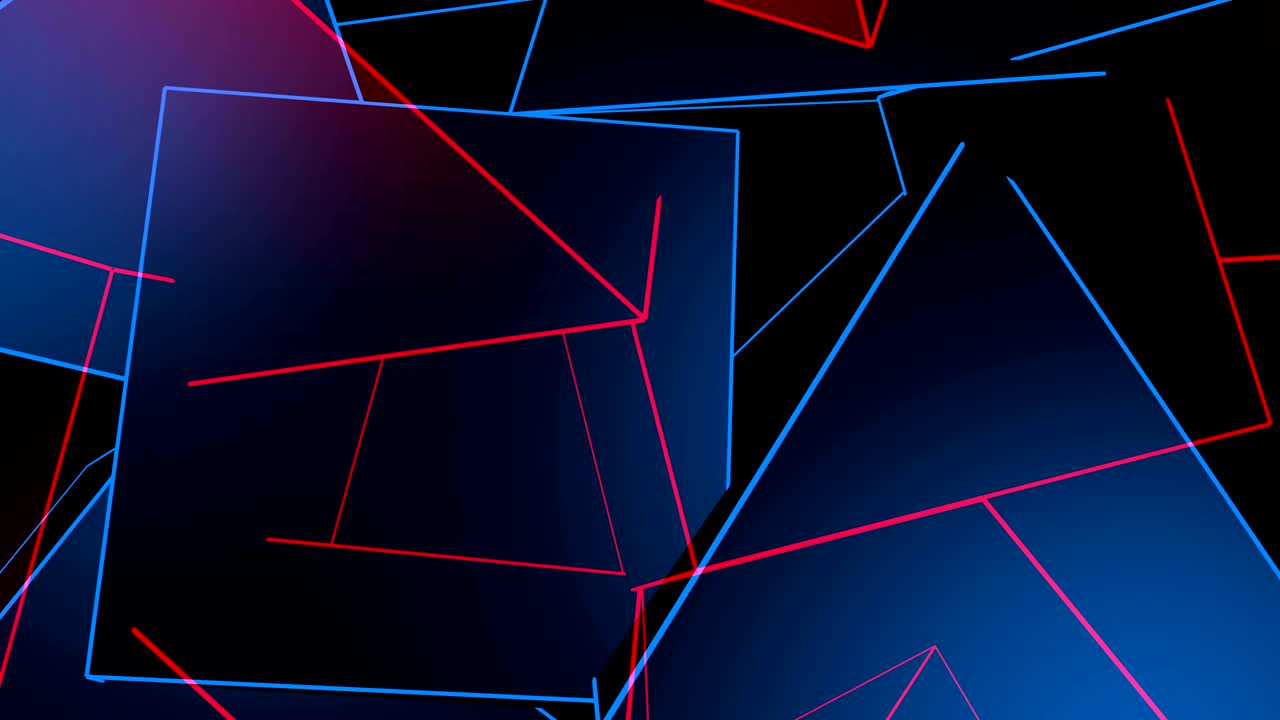 Background of abstract geometric shapes