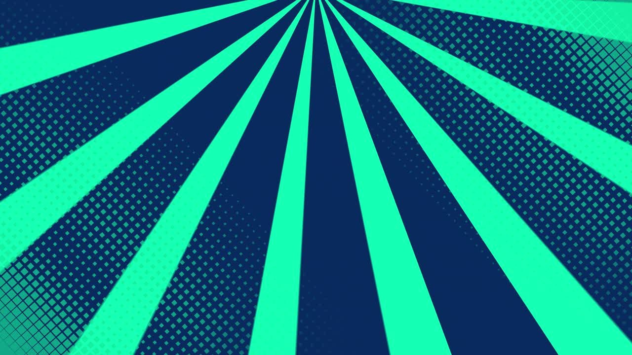 fondo de arte pop con puntos y líneas de velocidad.