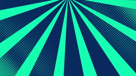 fondo de arte pop con puntos y líneas de velocidad.