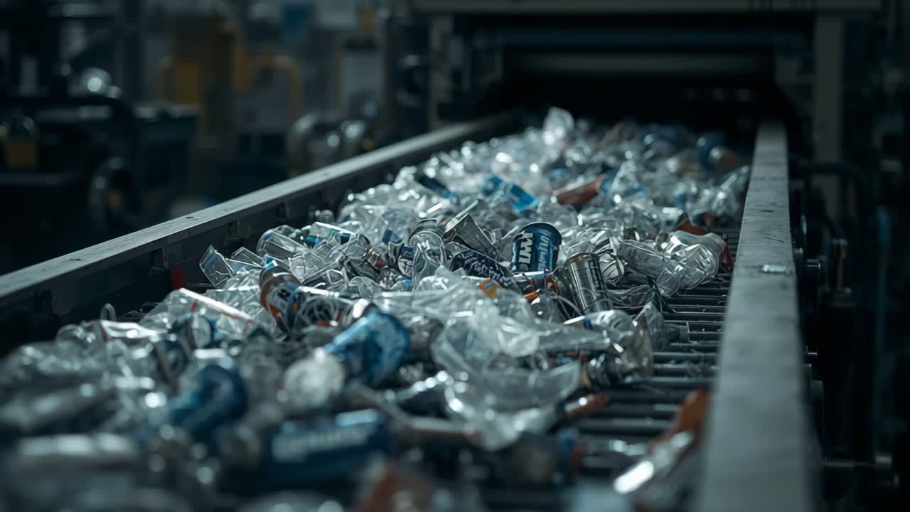 Aluminum Can Recycling Process