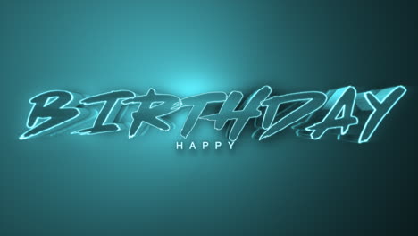 Neon-blue-birthday-greeting-on-stylish-dark-blue-background