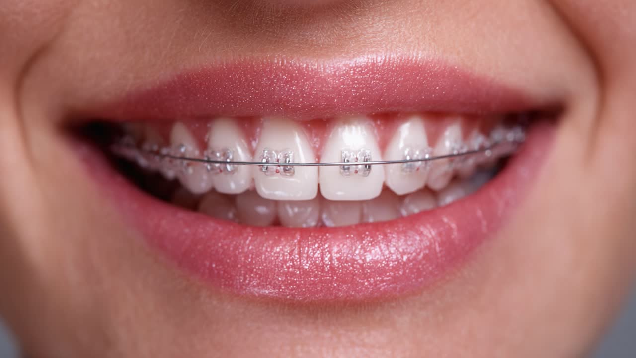 Transformation Journey: Displaying the Smile Evolution with Braces, Showcasing the Importance of Dental Health and Confidence through Beautiful Smiles
