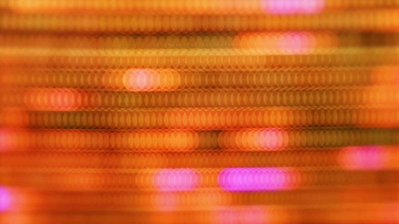 Abstract circle Bokeh light pattern shining colorful moving, Christmas and Happy new year festive concept background 4K footage