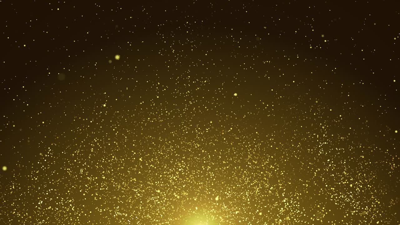 4K Golden particles streaks flow is a spectacular motion Loop Animation ...