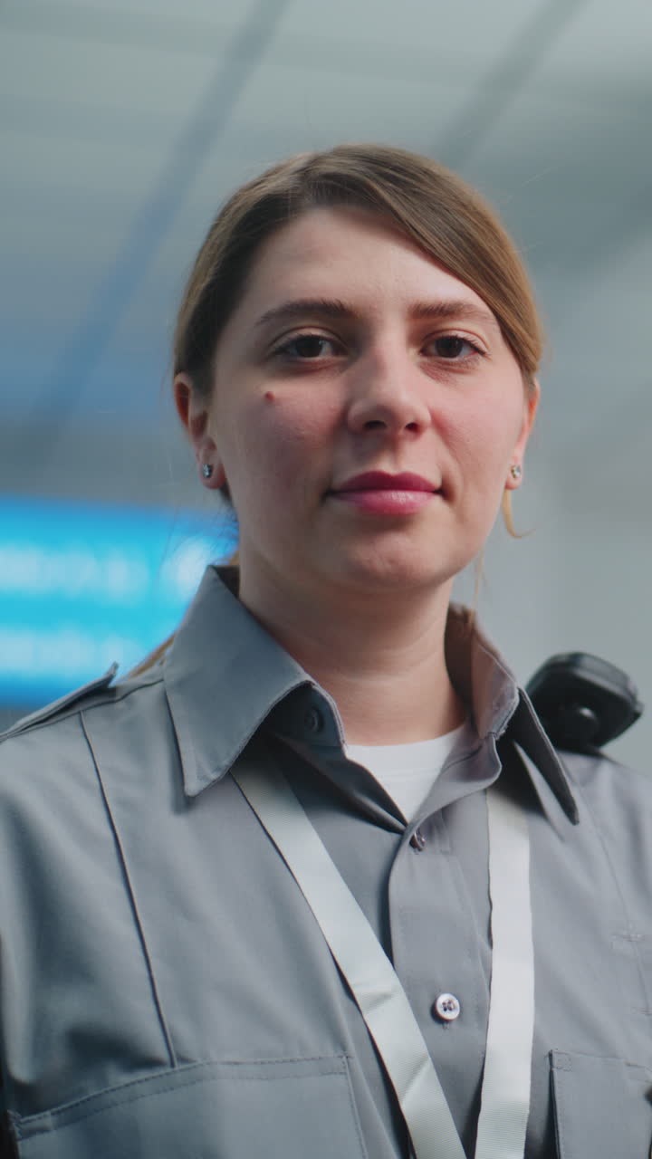 oficial de seguridad del aeropuerto