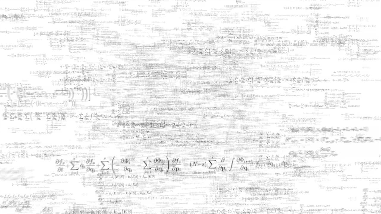 Formula formulae science scientific professor teacher intelligent math learn 4k