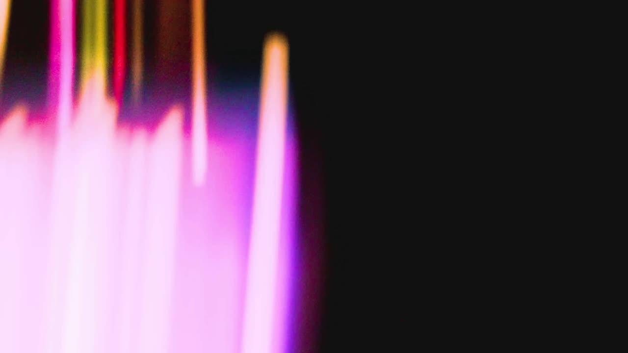 Dynamic Pink and Purple Light Leaks and Flares