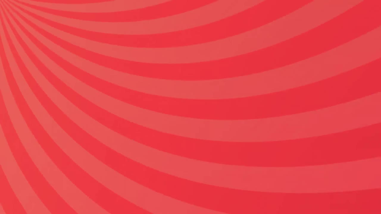 추상적인 배경에 대한 원형 패턴 위에 거품 음성으로 와우 및 파우 텍스트의 애니메이션