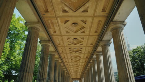 Colonnade-In-Berlin-State-Museum