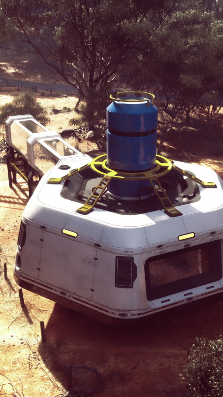 Exploring futuristic habitat design in an isolated forest environment