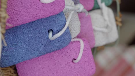 colorful pumice stones for personal care