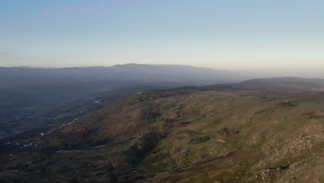 Beautiful-valley-on-a-mountain-shot-at-sunrise