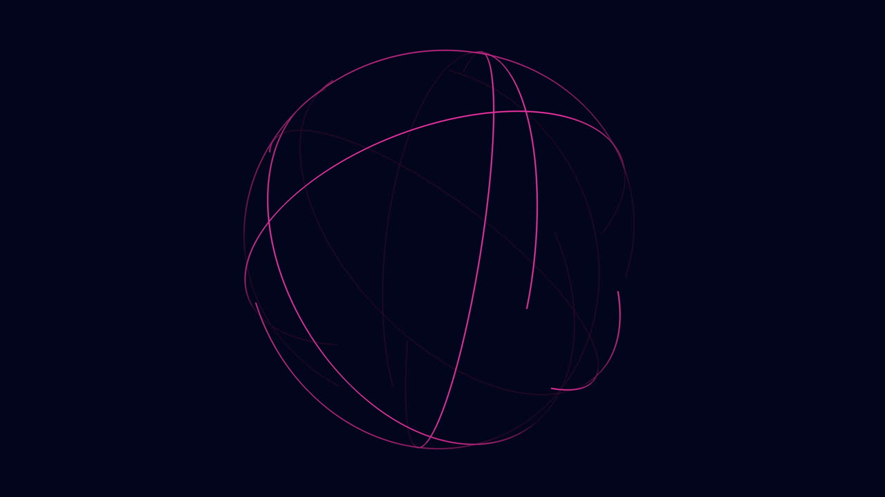 미스터리와 가능성을 상징하는 선이 있는 수수께끼 같은 구