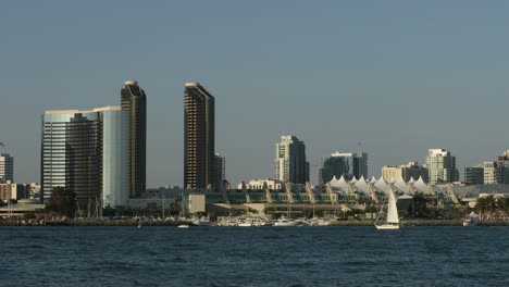 cityscape of san diego downtown, california, usa