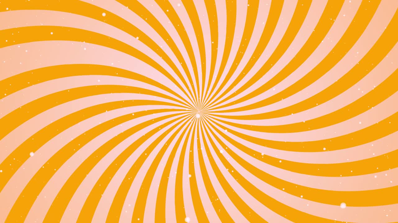 Orange and White Swirl Background