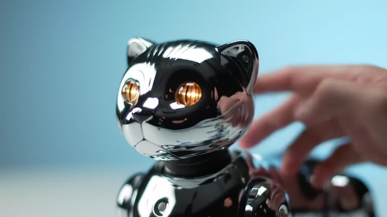 Interazioni interessanti con un gatto robotico futuristico: uno sguardo alla tecnologia di compagnia avanzata e al coinvolgimento giocoso