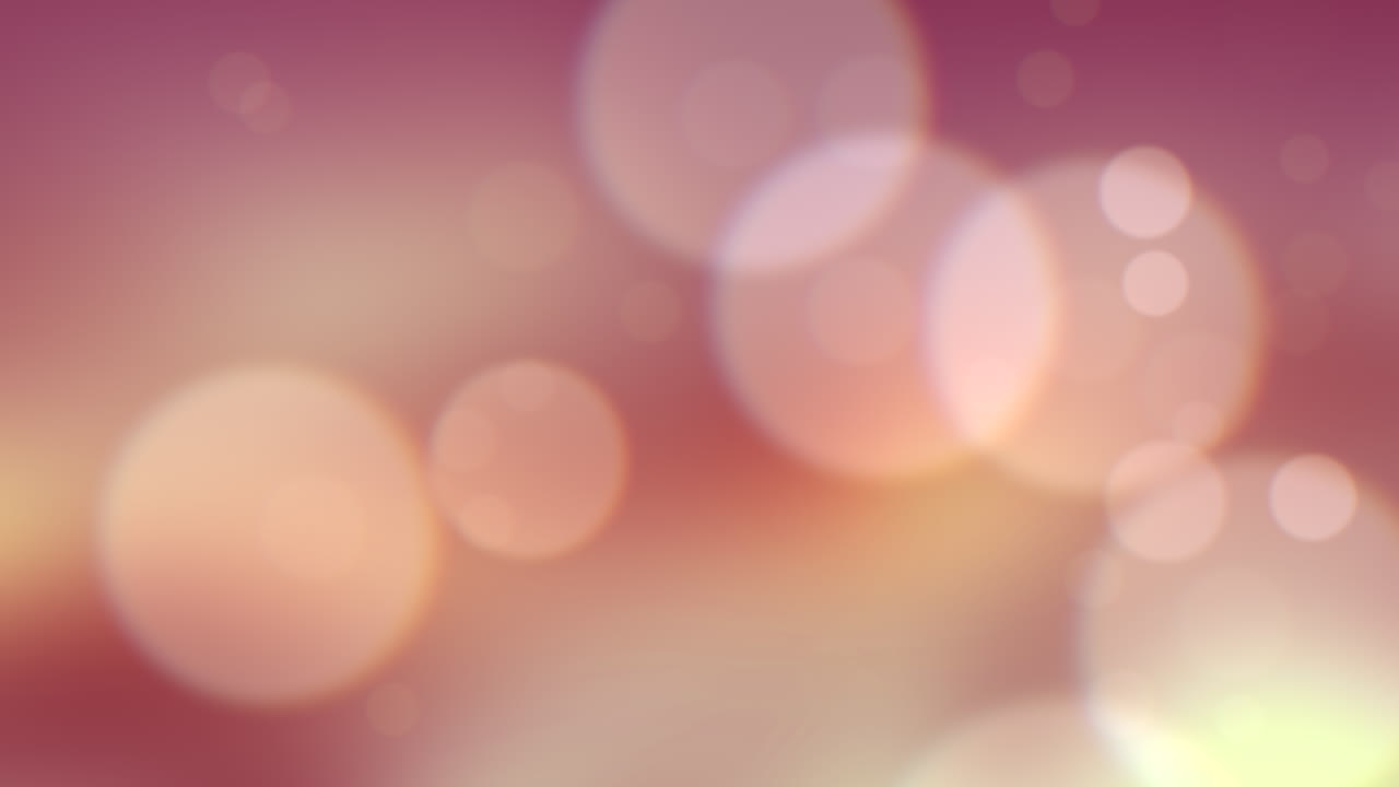 cayendo grandes brillos redondos y partículas sobre fondo brillante y de moda.