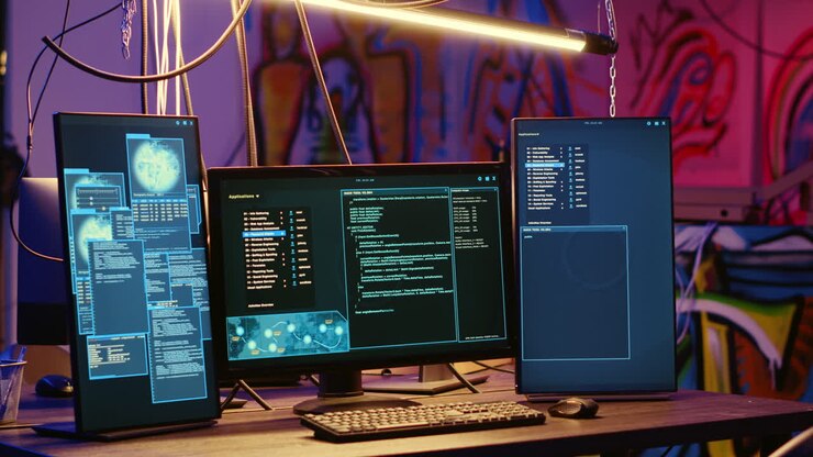 Computersystem, der kører virusscripts