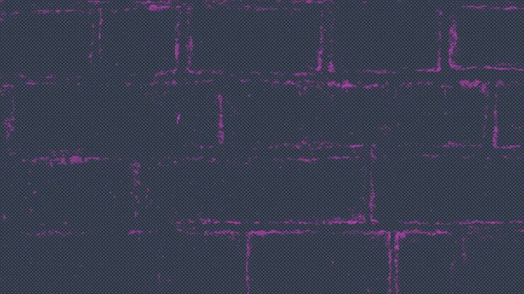 Purple spotted splashes on grunge texture