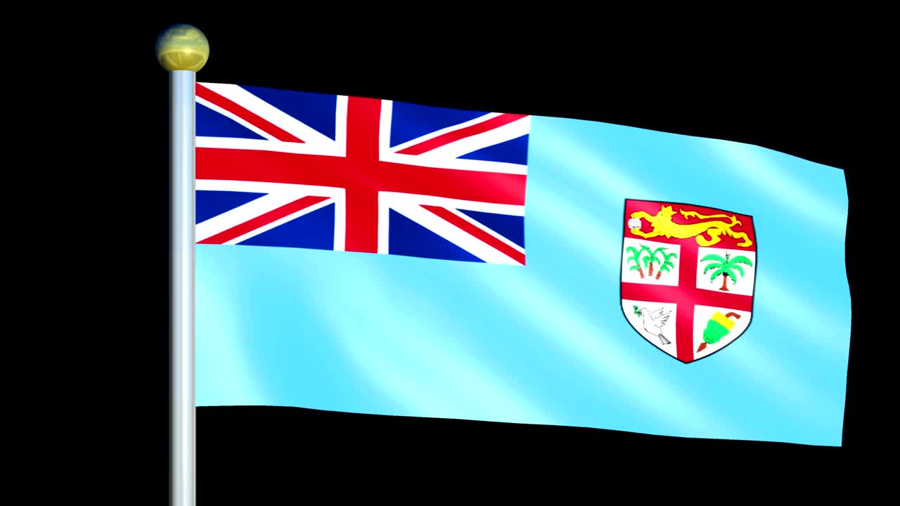 큰 루핑 애니메이션 피지 발