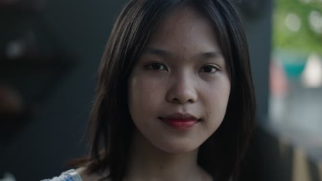 portrait of a young woman