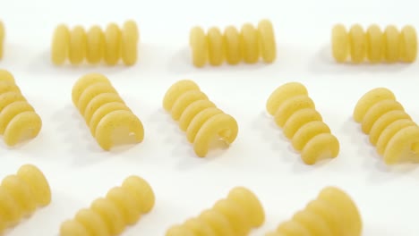 primer plano de la pasta de torchietti