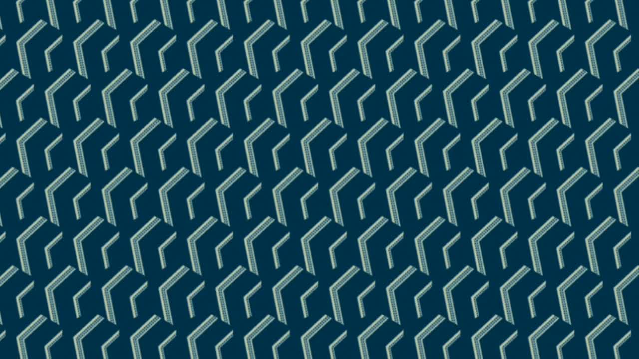 malla gráfica moviéndose sobre su propio eje creando círculos