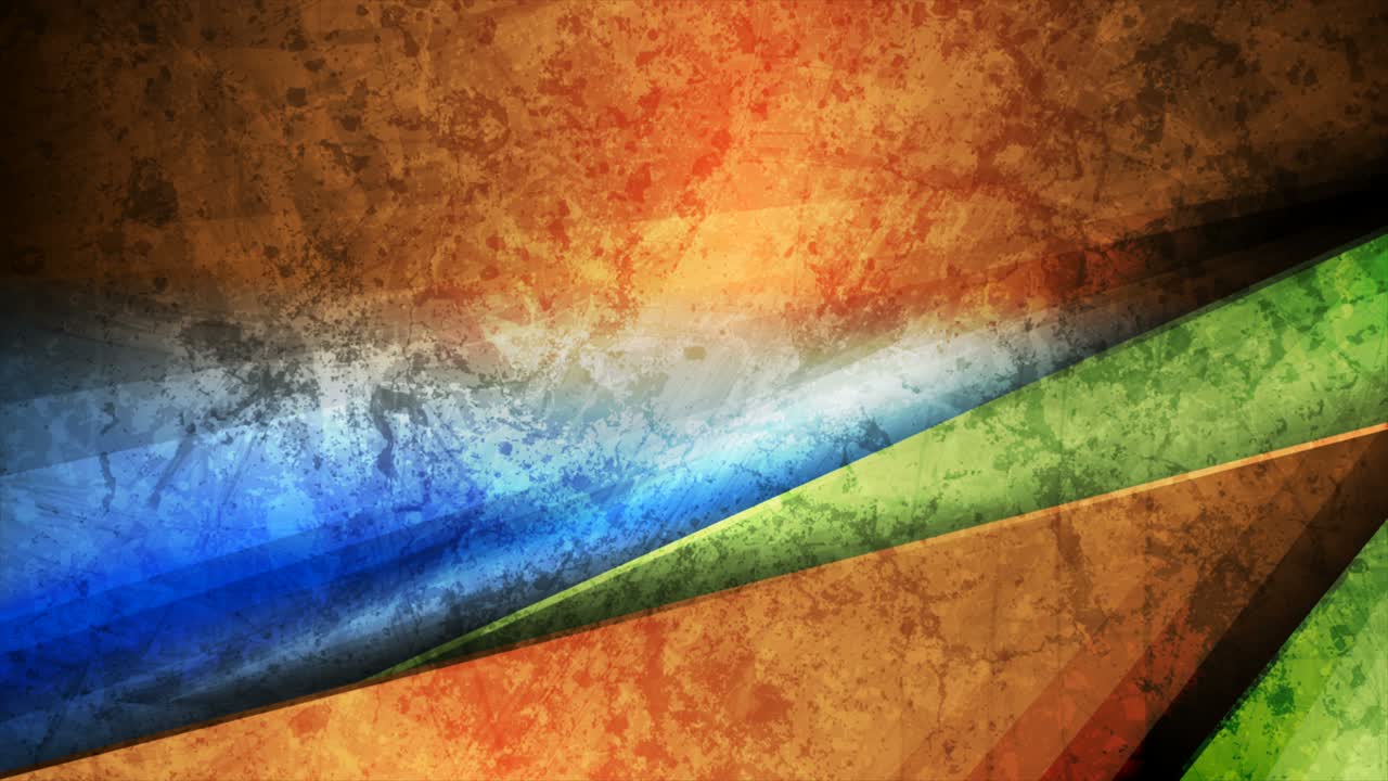 다채롭고 부드러운 그런지 추상적인 기술 기업 모션 배경