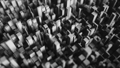 4k abstract cubic background.