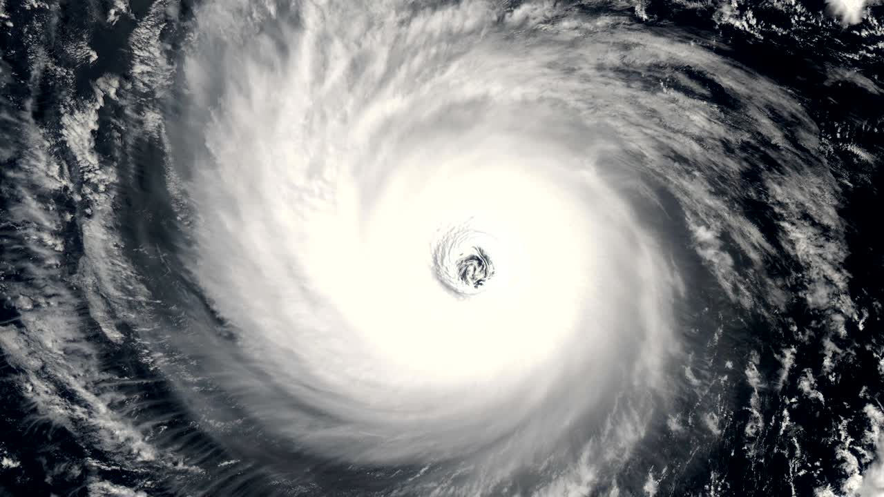 허리케인, 토네이도, 위성 뷰, 이 비디오의 일부 요소는 nasa에 의해 제공되었습니다.