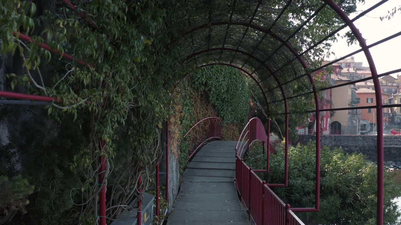 Varenna Lakeside Boulevard, on Lake Como, in Italy