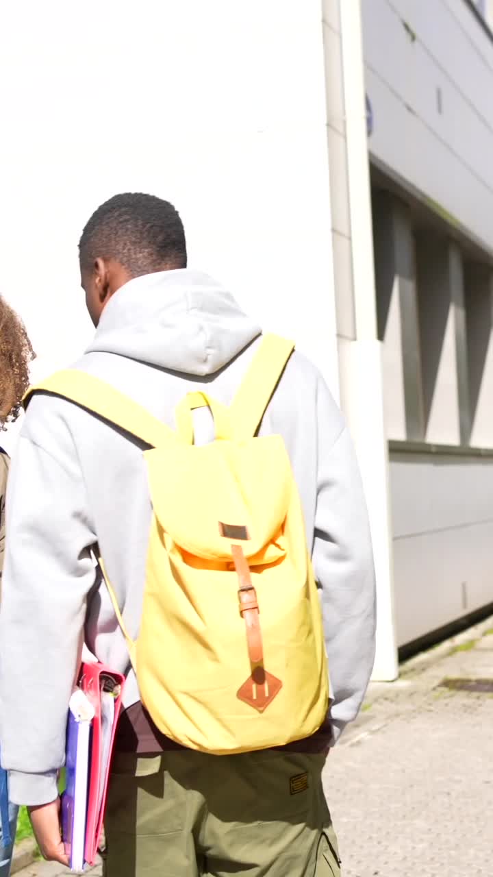 College Students Outdoors