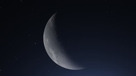 Luna-Realista-En-El-Espacio-4k