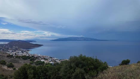 albanian riviera holiday sarandë ionian sea view of corfu island greece
