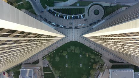 century city buildings - twin towers of los angeles